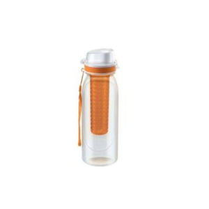 COPO SQUEEZE COM INFUSOR DE FRUTAS DIETA AGUA DETOX 680 ML - LARANJA