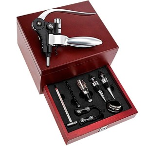 Conjunto para Vinho Profissional 8 Peças - Euro Home